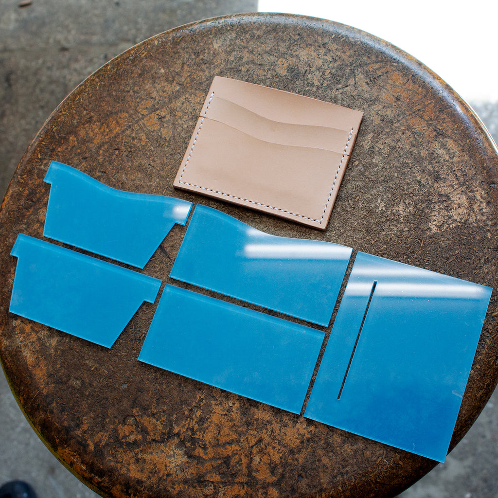 5-Pocket Bifold Wallet, Acrylic Template 
