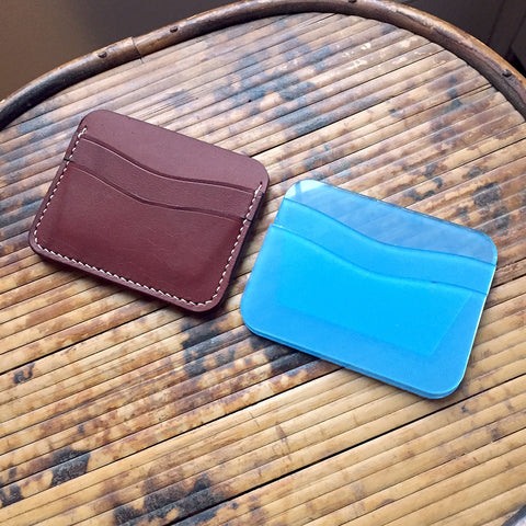 5 Pocket Card Wallet Acrylic Template Set