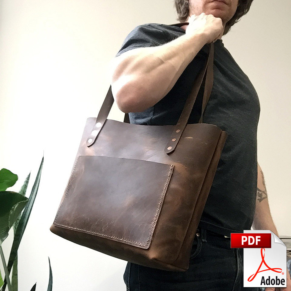 Leather Tote Bags for Men Collection