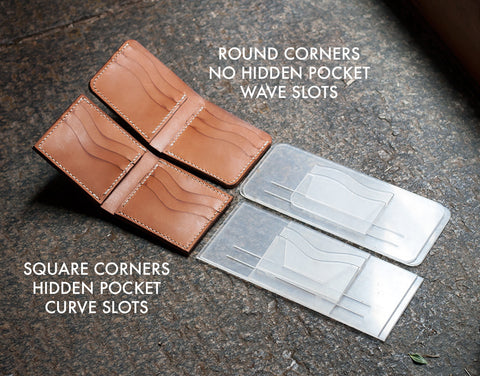 BUNDLE -- Modern Bi-Fold Wallet - Two Full Sets