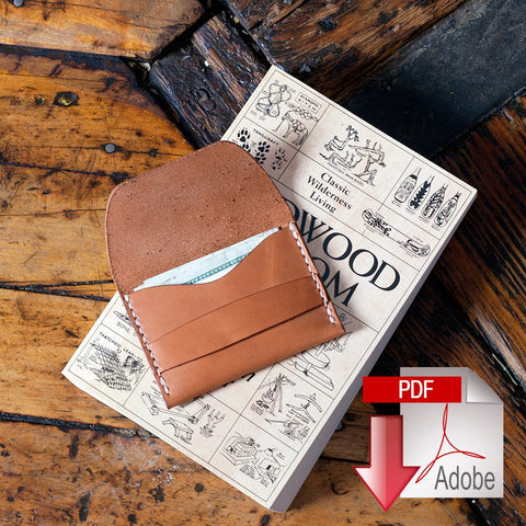 PDF BUNDLE -- Vertical Snap Wallet / Minfold Wallet / Flap Wallet / Classic Bi-Fold Wallet