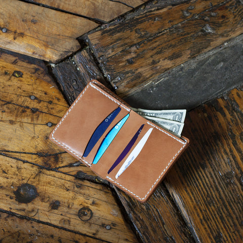 5 Pocket Bi-Fold Wallet Acrylic Template
