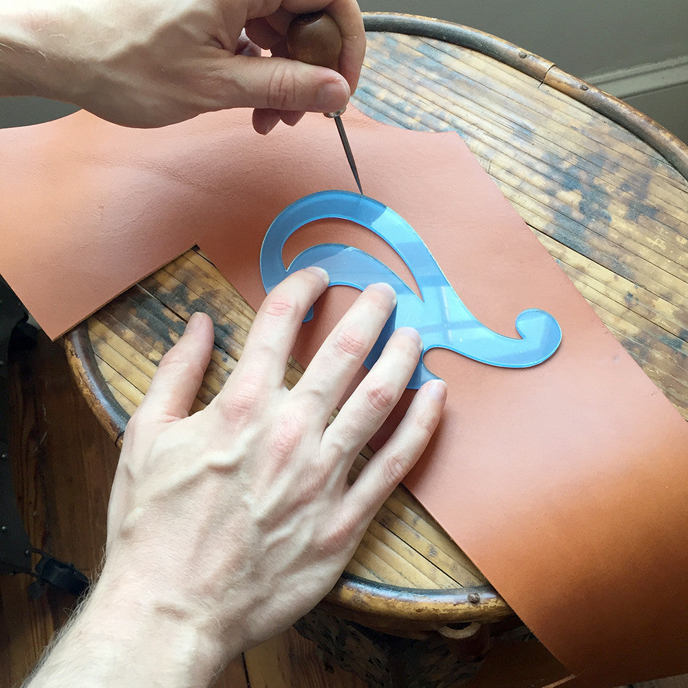 Complex French Curve Template by Maker's Leather Supply
