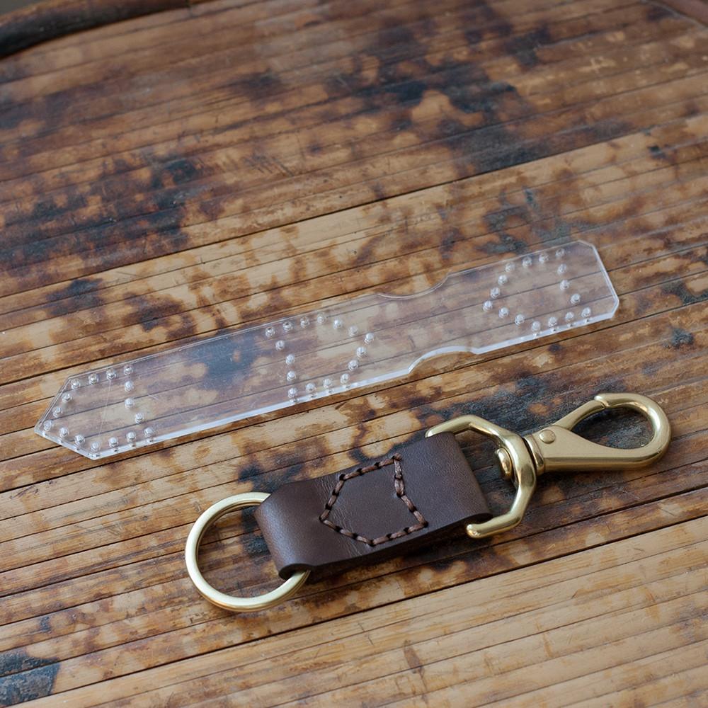  Full Grain leather Key Chain Engraving ready, 10 Packs Blank  Leather Keyrings, Choose one color or Mixed