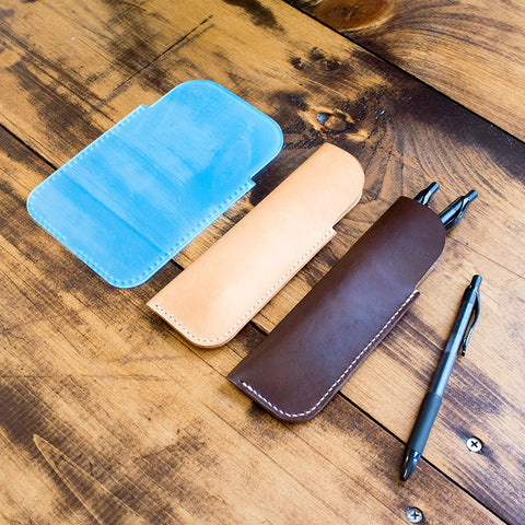 Leather Pen Sleeve Acrylic Template (with holes)