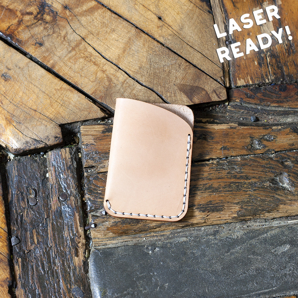 Leather Slim Card Holder (Laser Ready Files)