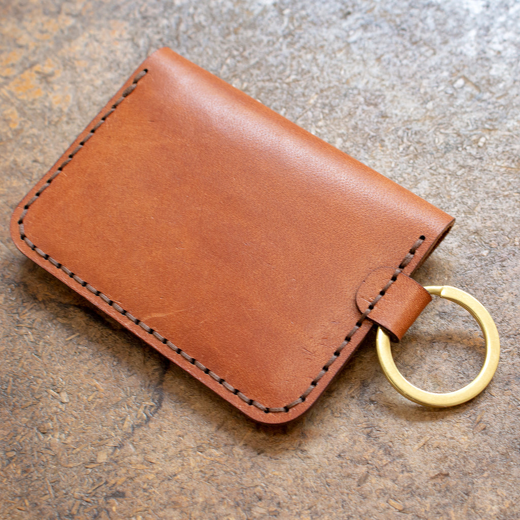 Leather Keychain Wallet - Keyring Wallet