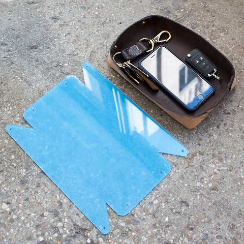 Leather Valet Tray Acrylic Template