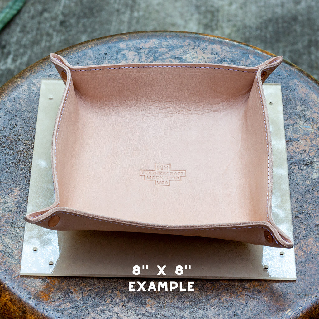 Valet Tray Template Set by Maker's Leather Supply, 7.75