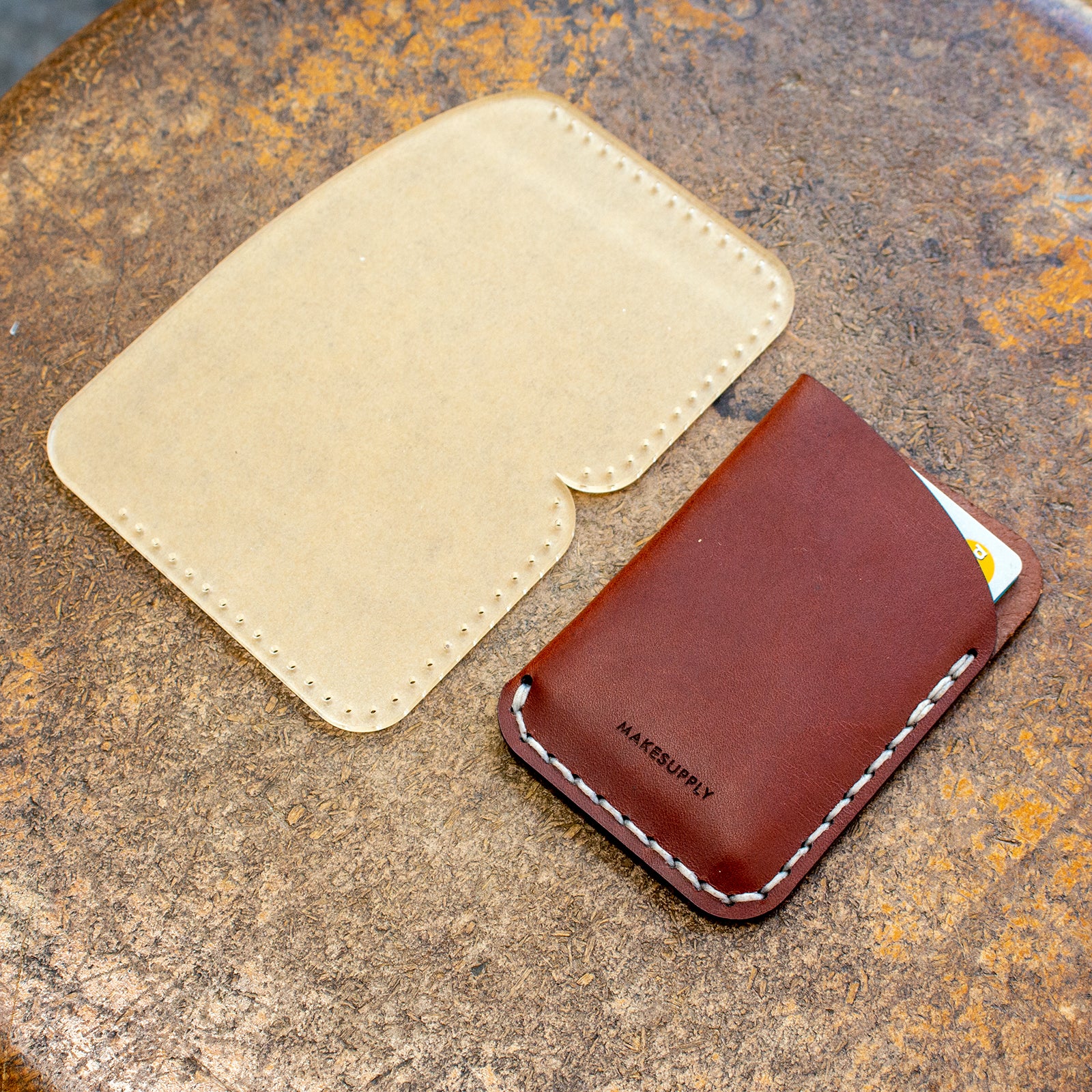Cash and Card Wallets Acrylic Template Set – Maker's Leather Supply